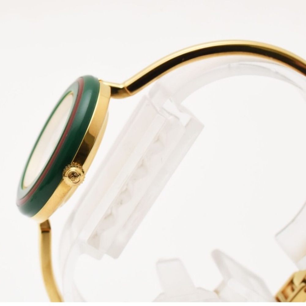 14K Gold Plated Gucci Watch RARE Collectors! - Picture 7 of 10